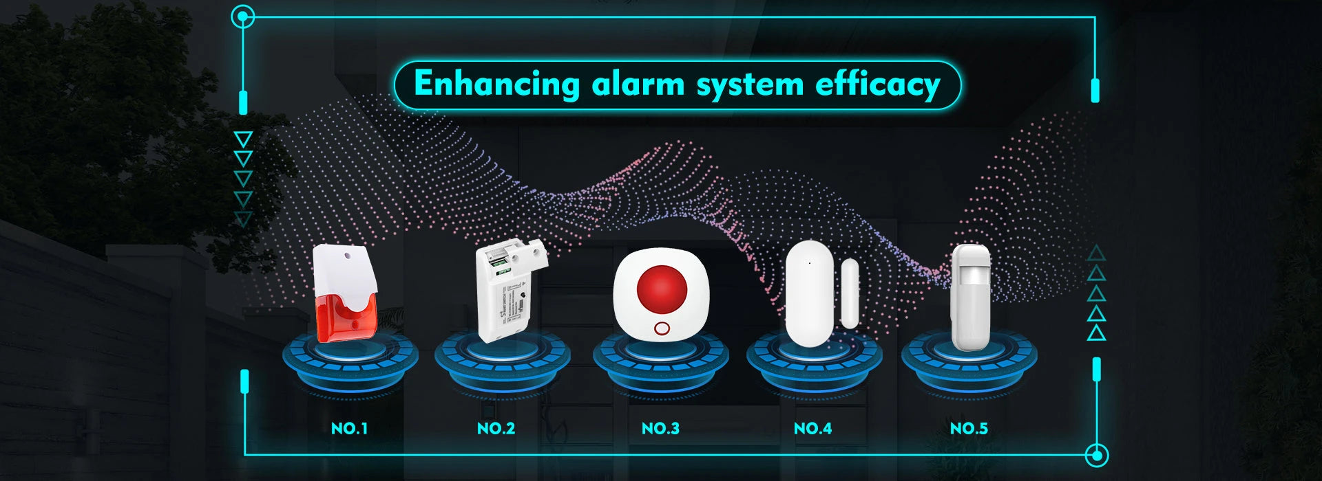 Alarm Sensors Siren Parts
