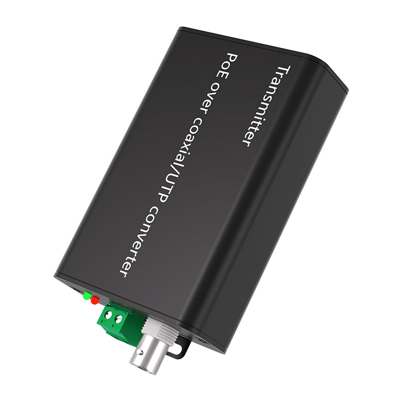 SECURESURVEIL  SW-905M9OE POE Ethernet Over Coax / UTP Converter Max 1000m Power and Data Transmission Max100Mbps Over Regular RG59/6 Coaxial Cable  (2-Pack)