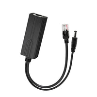 SECURESURVEIL  SW-PD02S/G Gigabit PoE Splitter 12V 2A/1.2A Output with IEEE 802.3af/at Compliant 10,100,1000Mbps Power Over Ethernet Splitter Adapter for Security Camera CCTV Surveillance 5.5x2.1mm DC Plug Cable