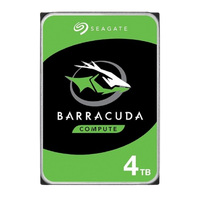 Seagate BarraCuda 4TB 256MB Cache 3.5" Internal Desktop HDD SATA 6Gb/s (ST4000DM004)