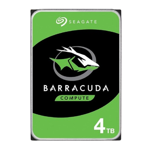 Seagate BarraCuda 4TB 256MB Cache 3.5" Internal Desktop HDD SATA 6Gb/s (ST4000DM004)