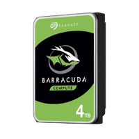 Seagate BarraCuda 4TB 256MB Cache 3.5" Internal Desktop HDD SATA 6Gb/s (ST4000DM004)